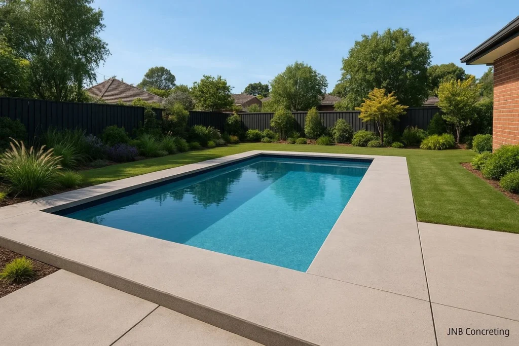 Custom Concrete Pool Surrounds
